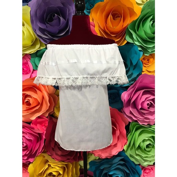 Mexican blouse only handmade and embroidered - Picture 1 of 6